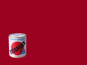 Esmalte Titanlux 750 ml Rojo Vivo Brillo